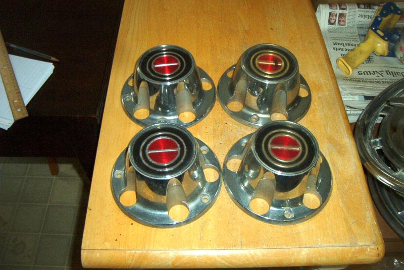 Set of 4 oe center caps, 1992-96 ford f150/fullsize bronco sport wheels, 2wd
