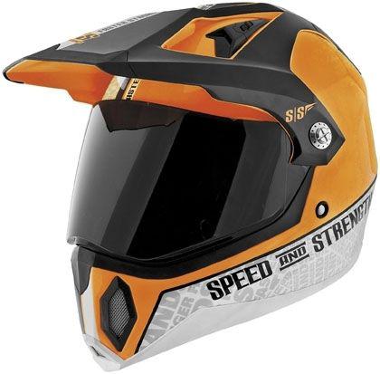 Speed & strength ss2500 full face helmet hell n back orange medium m
