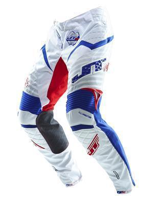 Jt racing 2013 evolve protek fader pants men's 38 polyester red/white/blue