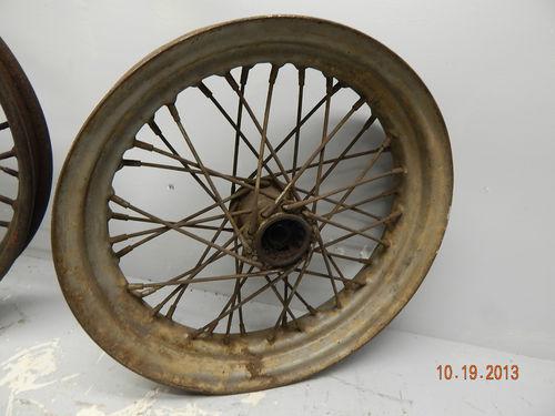 V vl vld wheel 16" hub 30-36 flathead vintage harley unrestored original factor