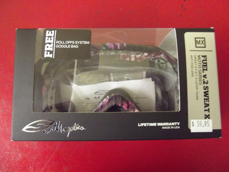 Smith fuel v.2 goggles roll off adult medium fit new in package free shipping  