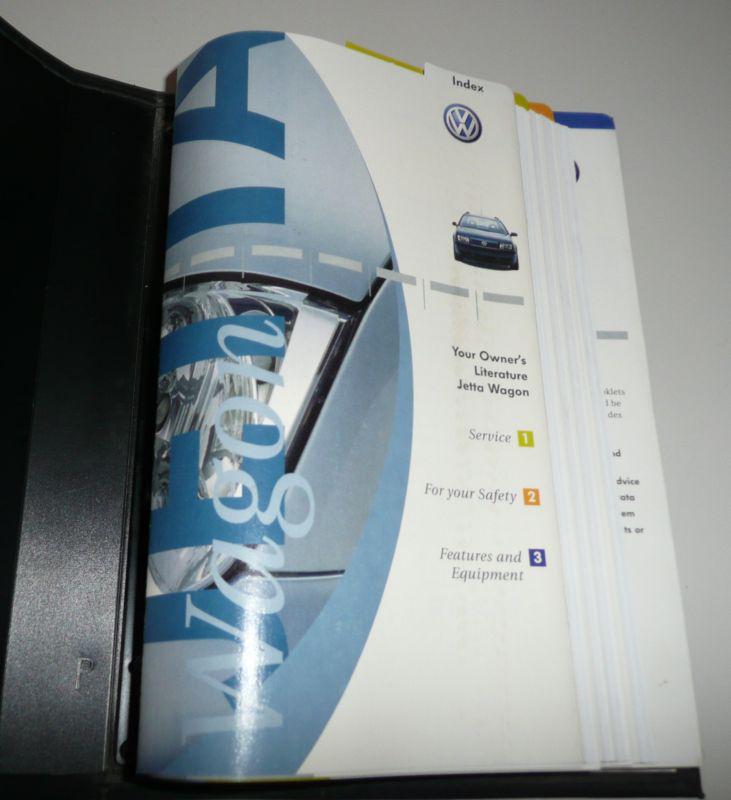 2003 03 volkswagen vw jetta wagon factory owners manual … free ship