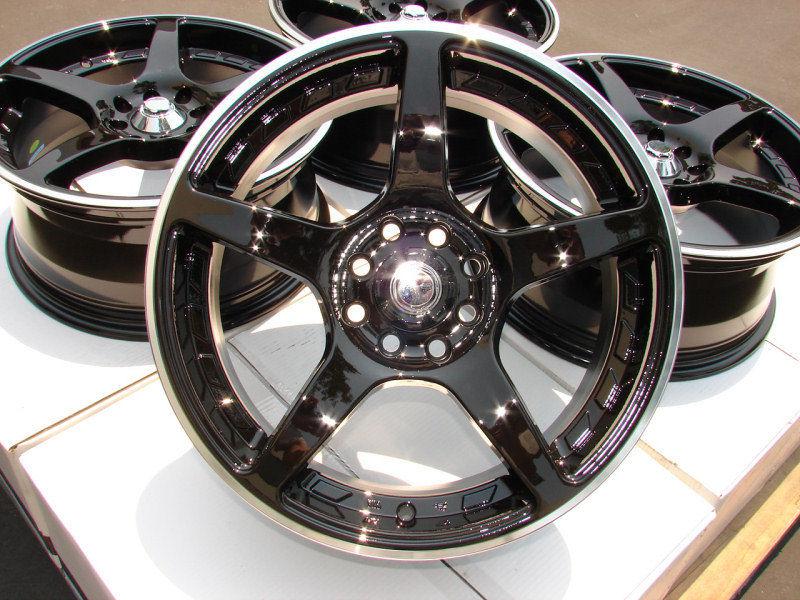 17" new effect wheels rims 4 lugs accord civic prelude cooper ford escort fiesta