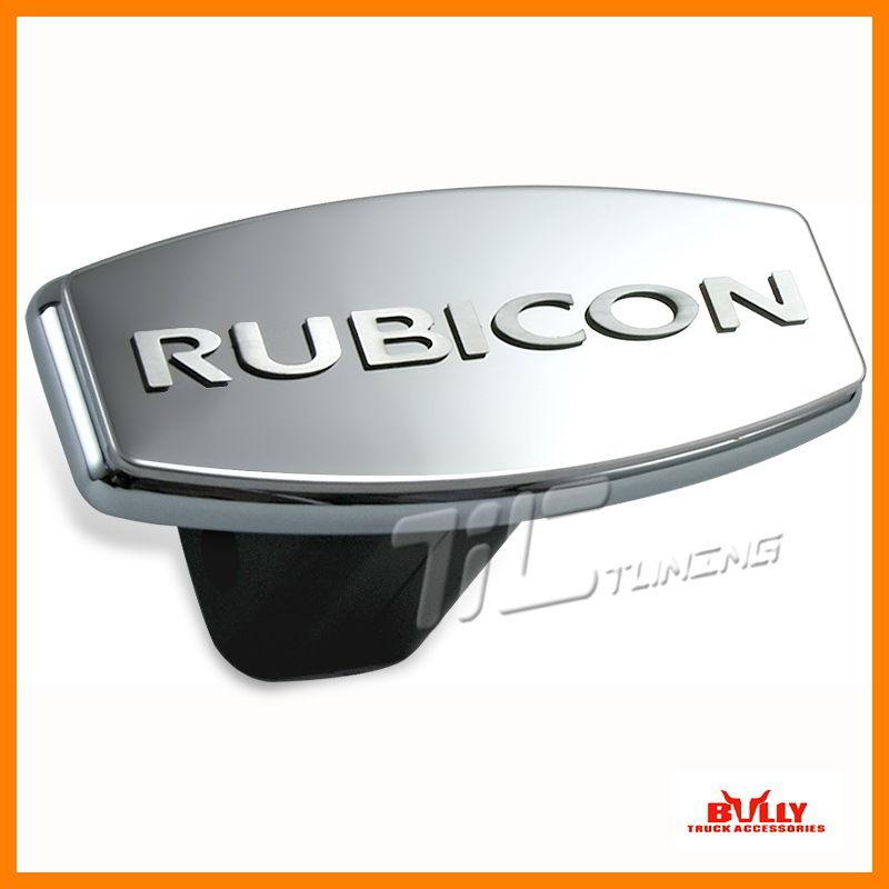 Official bully stainless steel hitch cover jeep wrangler rubicon receiver