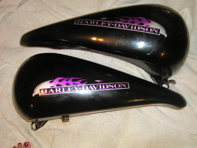 Harley davidson stretch tanks for soft tail