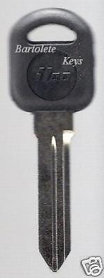 Transponder key blank fits 1999 2000 2001 2002 2003 2004 oldsmobile silhouette