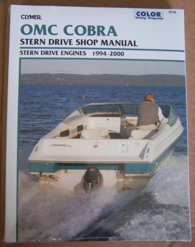 Clymer omc cobra stern drive engines 1994-2000 repair shop manual