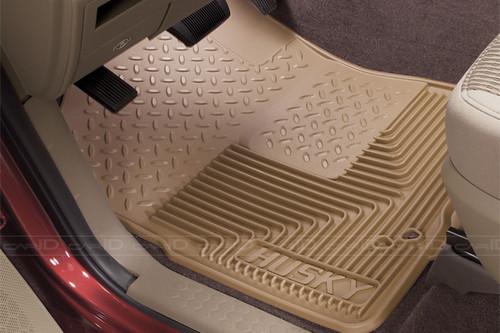 Husky liners 51022 1997 ford expedition gray custom floor mats front set 1st row