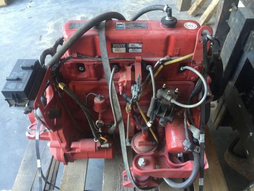 Volvo penta 3 liter motor for a i/o boat . missing carb and manifold