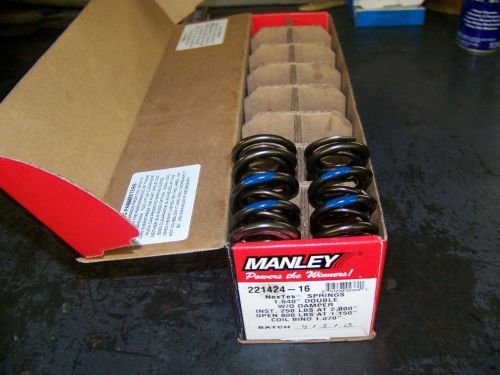 Manley &#034;used&#034; 221424-16 nextek 1.640 double valve springs w/o damper