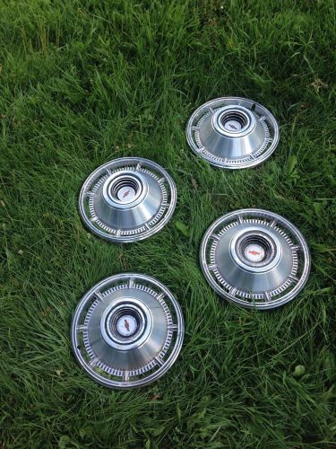 1960 1970 chevy hubcaps dog dish