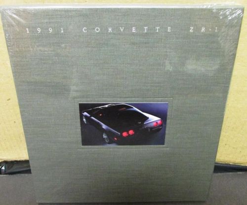 Nos 1991 chevrolet corvette dealer prestige sales brochure book zr-1 c4 rare