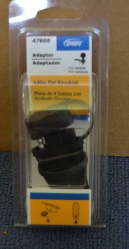 Hopkins 47605 4 wire flat knockout adaptor for 1.25&#034; hole, new! hoppy 47605