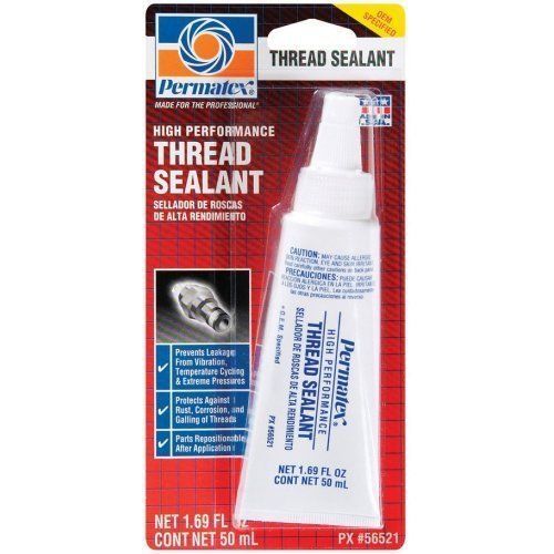 Permatex 56521 high performance thread sealant, 50 ml