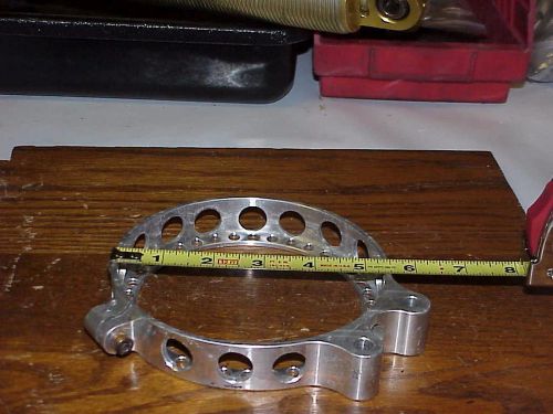 Billet aluminum firebottle clamp bracket base 5-1/4&#034; height 1-1/2&#034; c3