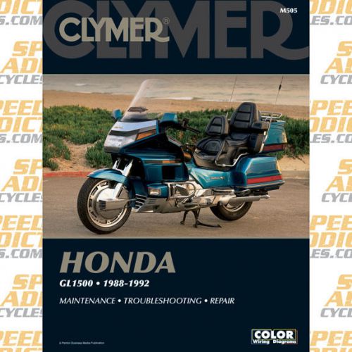 Clymer m505 service shop repair manual honda gl1500 88-92