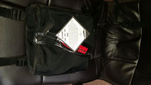 Katahdin snowmobile saddle bags, canvas black, new no reserve