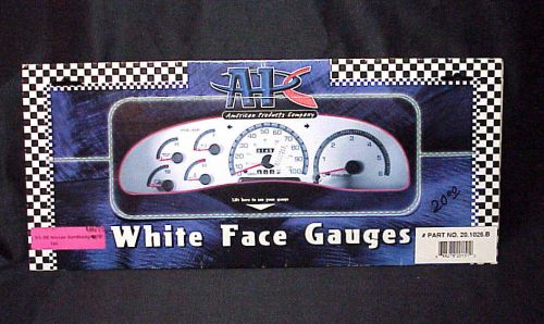 Apc white face gauge1995-97 chevy s10 pickup/blazer parts# 20.1035.r #2