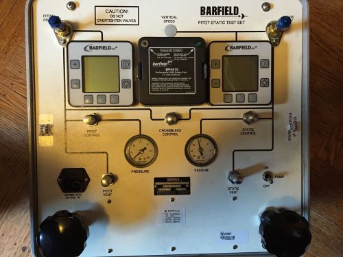 Barfield pitot static 1811haaoa test set