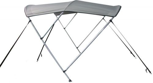T3669s-bt2 6&#039; replacement 3 bow bimini top 67&#034;-72&#034;&#034; wide  w/boot grey - no frame