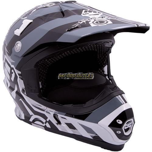 2017 motorfirst magento helmet-black/white