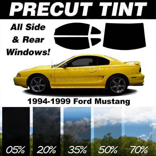 Precut all window film for ford mustang 94-99 any tint shade