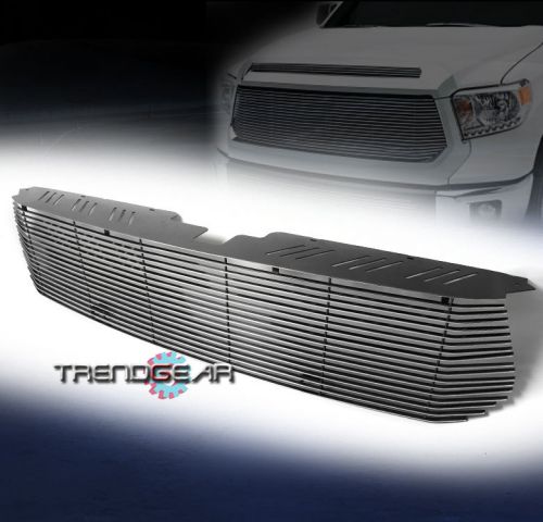 14 15 toyota tundra pickup front main upper billet grille insert stainless steel
