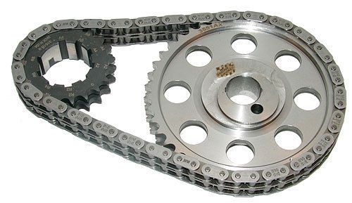 Small block ford 1984-up pro billet timing chain &amp; gears set torrington bearing