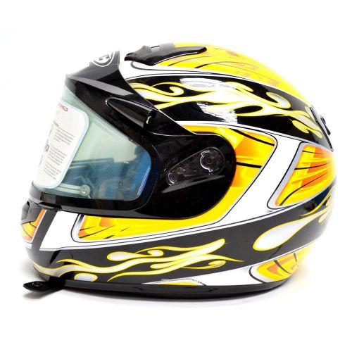Hjc cs-r1 flare orange snowmobile helmet xs 093-931