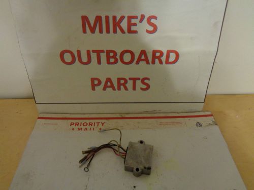 Mercury oem 830179 voltage regulator  tested, working good   @check this out@@@