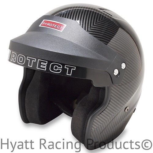 Pyrotect sa2015 prosport open face auto racing helmet - all sizes &amp; colors