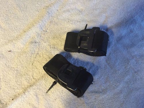 1969 oldsmobile front seat shoulder belts and retainer clip and plastic covers