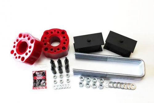 Tundra 08 lift kit front 3&#034; poly strut coil spacer rear 4&#034; steel blocks usa r