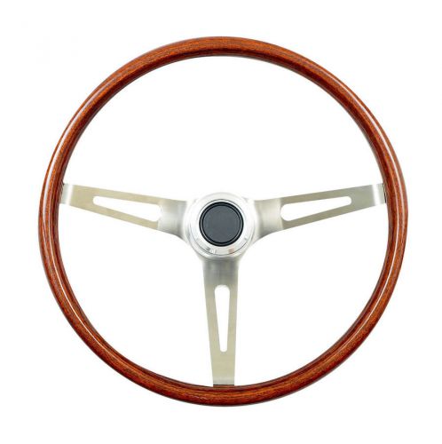 Gt performance gt classic wood steering wheel 15 in od p/n 14-5437