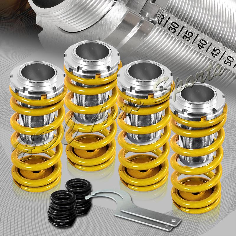Civic prelude delsol integra yellow suspension scale lowering coilover spring