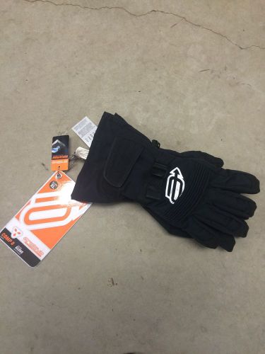 Arctiva comp 8 gloves (black, youth xl)