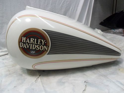 Harley davidson 2002 flhtcui efi gas tank davidson fuel pin stripe