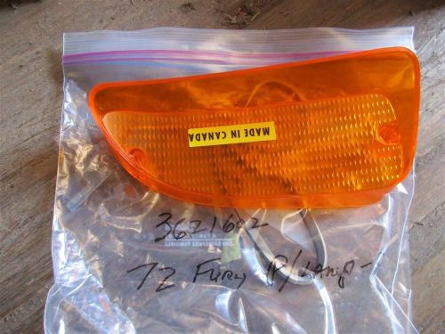 Nos-72 fury parking lamp lens-right