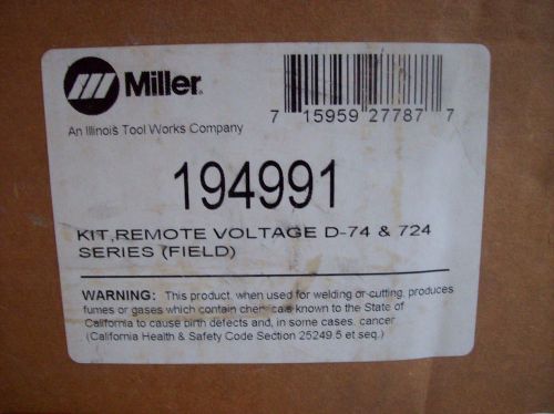Miller 194991 kit,remote voltage d-74 &amp; 724 series                      1c