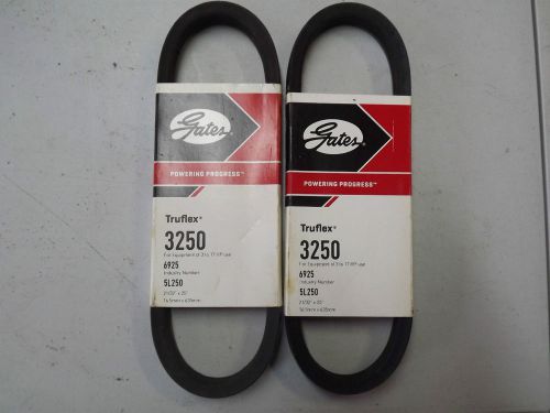 Gates thruflex v-belt 3250 for 3 to 17 hp 21/32&#034; x 25&#034; industry #6925 5l250 new