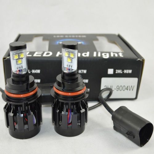 9004 led headlight kit 6000lm light bulb high power fog light 6000k white dc12v