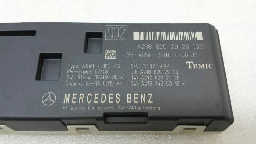 New genuine mercedes benz remote closing trunk contol unit. part a2188202926.