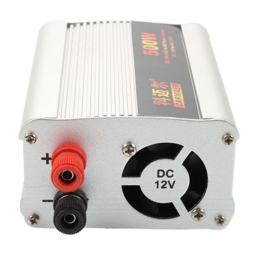 500w car power inverter converter charger modified sine wave dc 12v to ac 220v