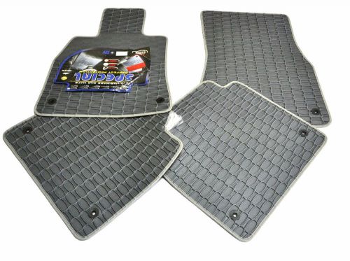 Lexus ls460 2006-2009 rubber car floor mats all weather custom fit carmats grey