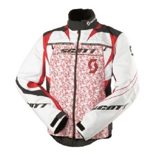 Scott  shield tp jacket - white/red