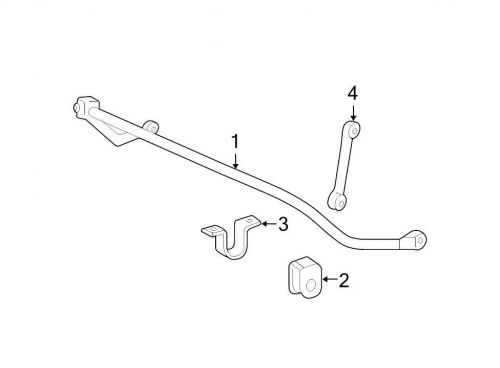 Ford oem suspension stabilizer bar bushing 7c3z5484a image 2