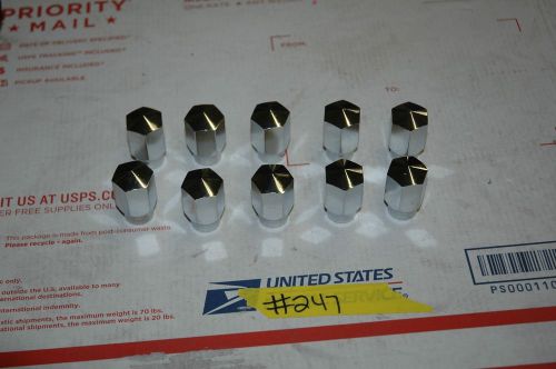 Ford mustang lug nuts (qty 10, enough for 2wheels) (#247)