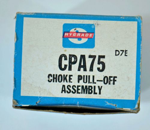Auto extra cpa75 carburetor choke pull off hygrade new in box