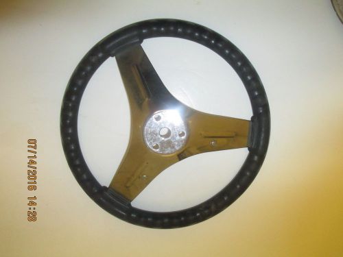 Vintage go cart 1960&#039;s neoprene steering wheel