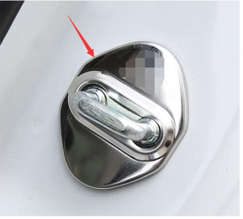 Stainless steel car door lock cover protection 4pcs  for honda cr-v 2007 - 2016